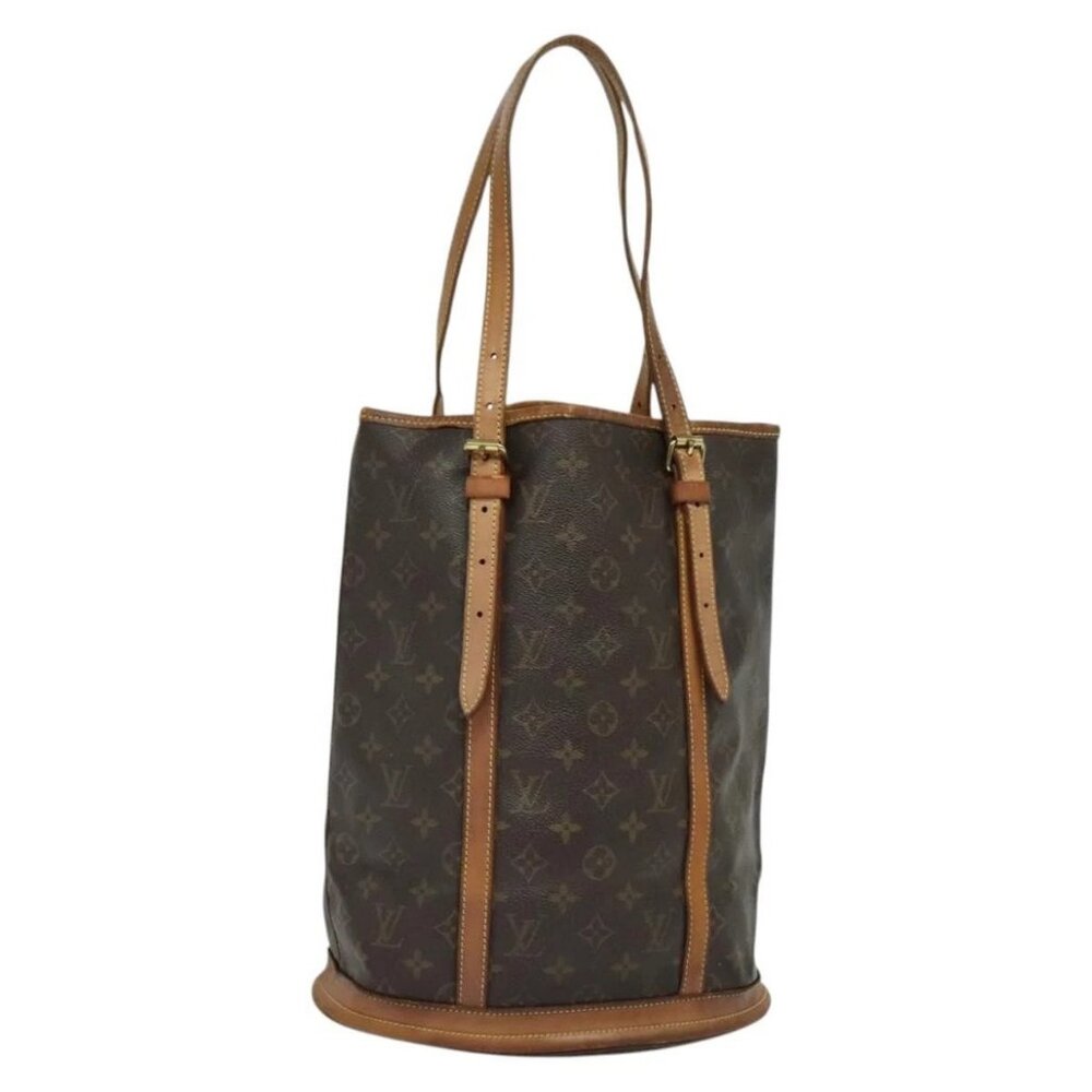 LOUIS VUITTON Monogram Bucket GM Shoulder Bag M42236 LV Auth 52335 - Picture 2 of 16